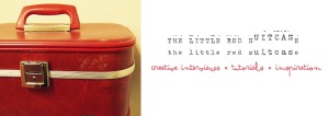 The little red suitcase banner